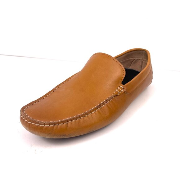 Zanzara Mens Picasso II Slip-On Driving Loafer Leather Dress Shoe Size 10.5 - Picture 4 of 13